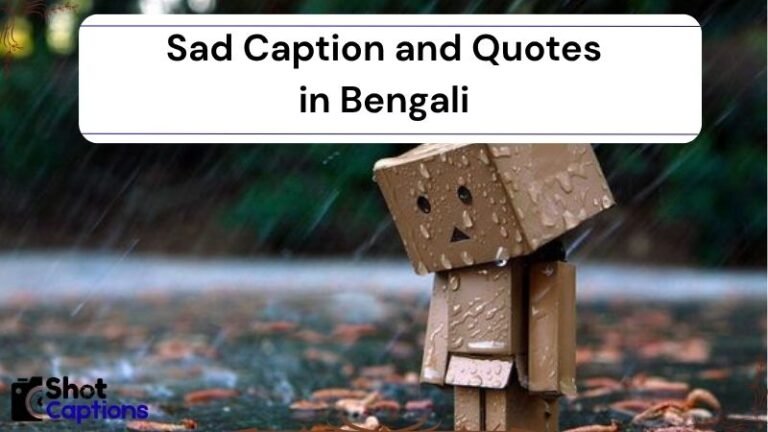 275+ Sad Caption and Quotes in Bengali 2025