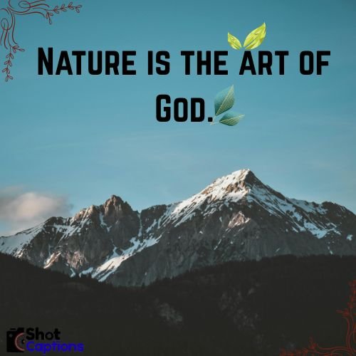 Short Mountain Captions And Quotes For Instagram