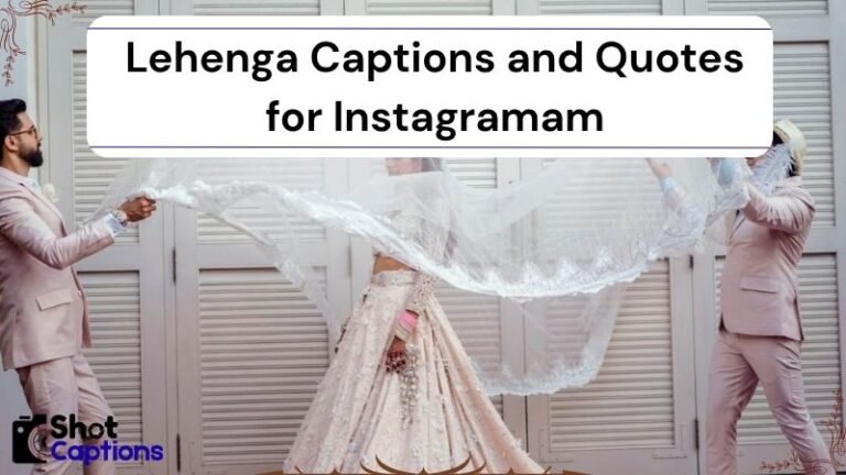 200+ Lehenga Captions and Quotes for Instagram 2025
