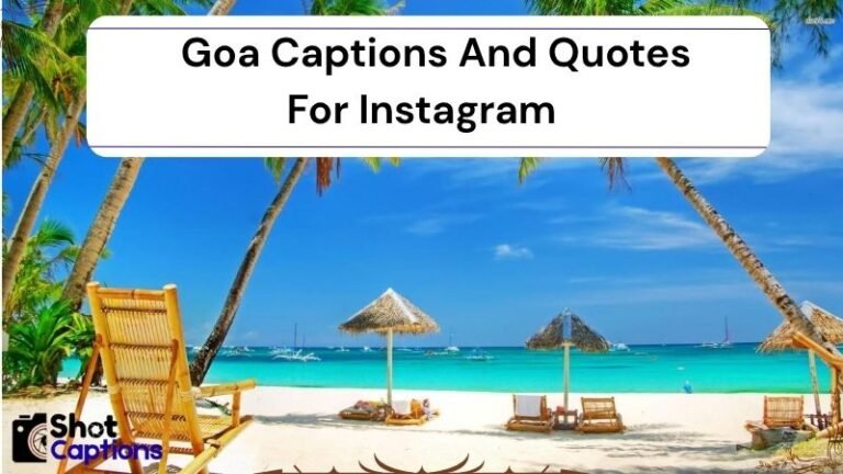 265+ Goa Captions And Quotes For Instagram 2025