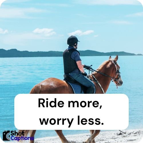 Riding Captions For Instagram